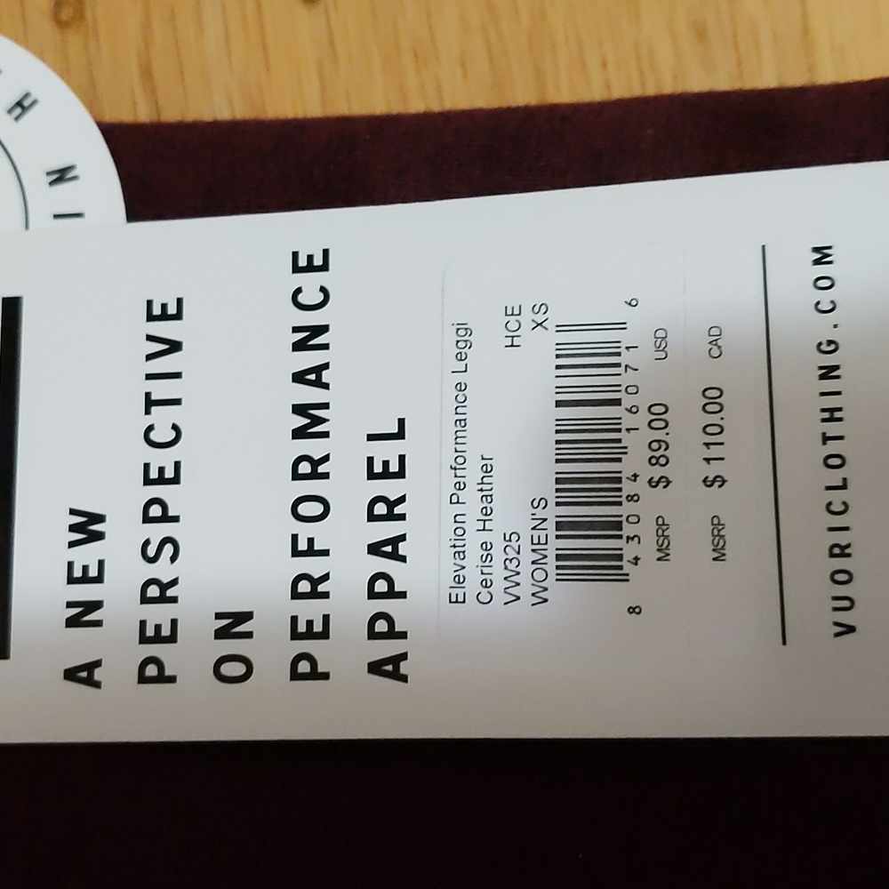 Vuori Elevation Performance Leggings - image 2